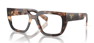 Prada A03V 14P1O1 Brown Optical Glasses