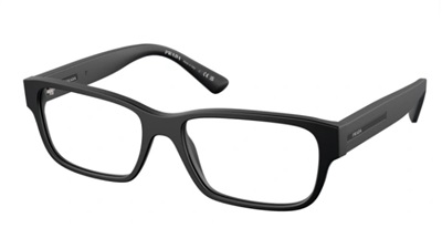 Prada PR18ZV Optical Glasses Black 1AB1O1