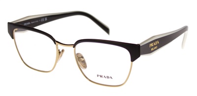Prada PR65YV Black/Gold Optical Frames 1AB1O1