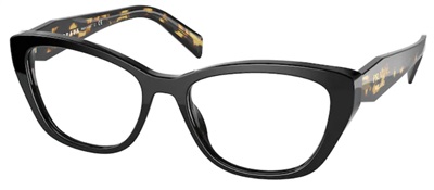 Prada PR19WV Optical Frames Black 1AB1O1