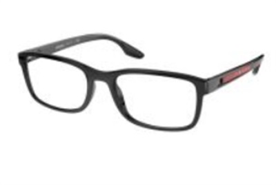 Prada Linea Rossa PS07OV Optik Gözlük Siyah Yeşil 1BO1O1