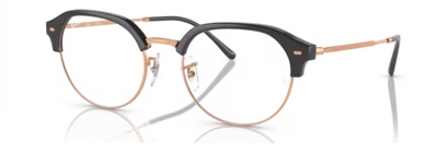 Ray-Ban RX7229 Optical Glasses Black/Rose Gold 8322