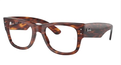 Ray-Ban RX0840V Optical Glasses Frame, Brown 2144