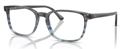Ray-Ban RX5418 Optical Glasses, Grey Blue 8254