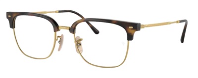 Ray-Ban EW Clubmaster RX7216 Optical Frames, Brown 2012