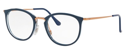 Ray-Ban RX7140 Optical Frames Blue 5853