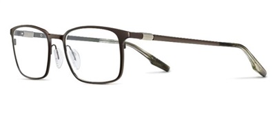 Safilo Bussola 01 тёмно-коричневая оправа для очков