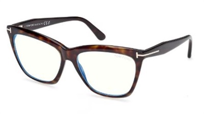Tom Ford FT6064-B/V Optical Glasses, Brown 052