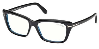 Tom Ford FT5894-B/V оптические очки, чёрные, 001