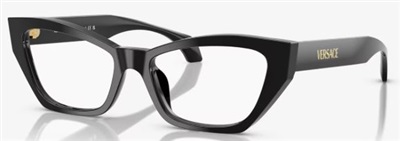 Versace VE3373U GB1, чёрная оправа для очков