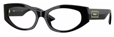 Оправа для очков Versace VE3369, чёрная, GB1