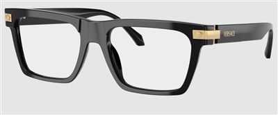 Versace VE3354 GB1 Black Optical Glasses