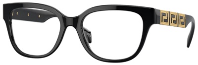 Versace VE3338 GB1 Black Optical Glasses