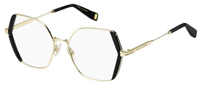Marc Jacobs MJ1068 Optical Glasses, Black/Gold