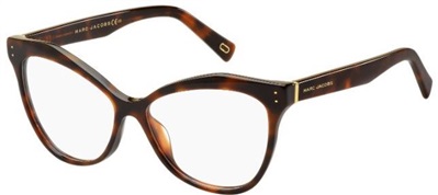 Marc Jacobs MARC125 ZY1 — коричневая оправа для очков