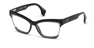DSQUARED2 DQ5222V оправа для очков, чёрная 001