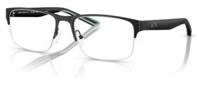 Armani Exchange AX1068 6000 — чёрная оправа для очков