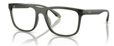 Armani Exchange AX3101U 8341, зелёная оправа для очков