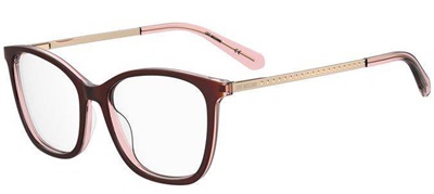 Love Moschino MOL622, красная оправа для очков