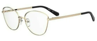Love Moschino MOL624 оправа для очков, золотая 000