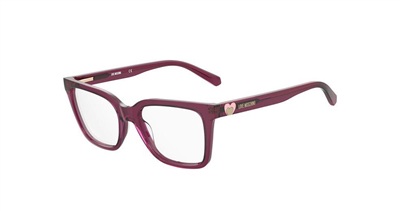 Love Moschino MOL603 MU1 — розовая оправа для очков