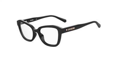 Love Moschino MOL606/TN 807 — чёрная оправа для очков