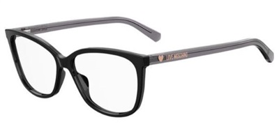 Love Moschino MOL546/TN Optical Glasses Black 807