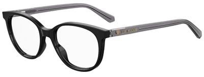 Love Moschino MOL543 Optical Glasses Black 807