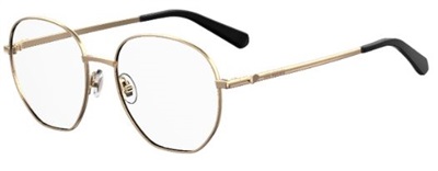 Love Moschino MOL532 807, чёрная оправа для очков