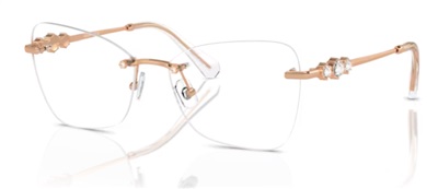 Swarovski SK1014 Optik Gözlük Rose Gold 4014
