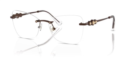 Swarovski SK1014 Optical Glasses, Light Brown 4002