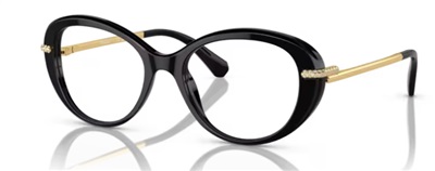 Swarovski SK2001 1001 Black Optical Glasses