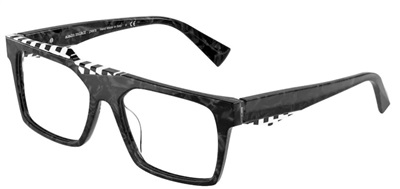 Alain Mikli A03123 007 Black Optical Glasses