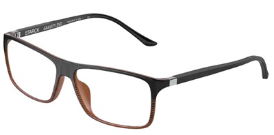 Starck SH1043X 0037, коричневая и чёрная оправа для очков