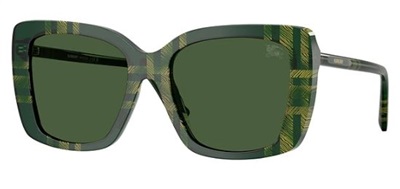 Burberry BE4456 416971 — зелёные солнцезащитные очки