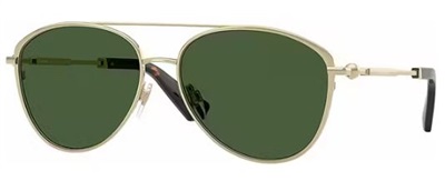 Солнцезащитные очки Burberry BE3157 110971, золотистые