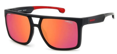 Carrera 018/S Sunglasses, Black Oituz Mirrored