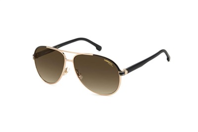 Carrera CARRERA1051S Sunglasses, Black/Gold Rhlha CR39 Organic 1.5