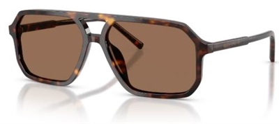 Солнцезащитные очки Dolce Gabbana DG4541 502/73, коричневые