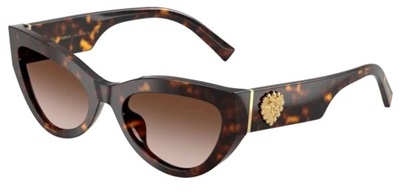 Dolce Gabbana DG4536 Güneş Gözlüğü Kahverengi 502/13 CR39 Organik 1.5
