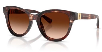 Dolce Gabbana DG4533 322274 Brown Sunglasses