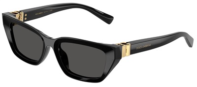 Dolce Gabbana DG4532 Black Sunglasses 501/87