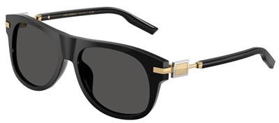 Dolce Gabbana DG4546 Чёрные солнцезащитные очки 501/87