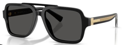 Солнцезащитные очки Dolce Gabbana DG4544 501/87, чёрные