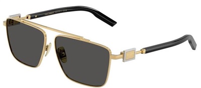 Dolce Gabbana DG2336 солнцезащитные очки, золотистые, 02/87