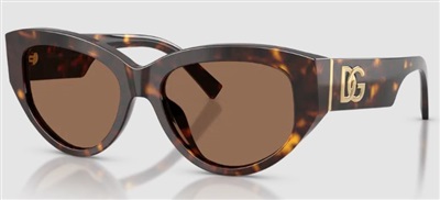 Dolce Gabbana DG4514 502/73 Brown Sunglasses