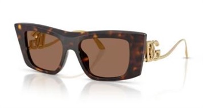 Dolce Gabbana DG4510 солнцезащитные очки, тёмно-коричневые, 502/73