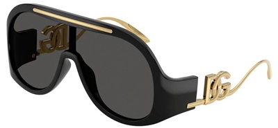Dolce Gabbana DG6202 Sunglasses Black 501/87 CR39 Organic 1.5