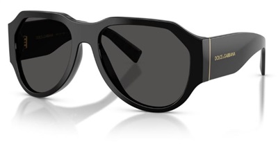 Dolce Gabbana DG4504 501/87 Black Sunglasses