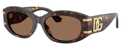 Солнцезащитные очки Dolce Gabbana DG4502 502/73, коричневые